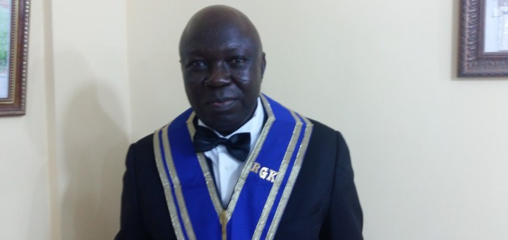 NEWLY INSTALLED ACCRA EAST REGIONAL GRAND KNIGHT